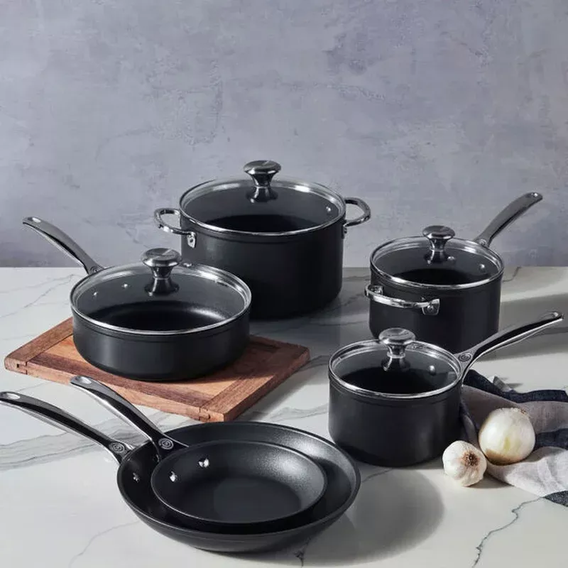 10 piece Toughen Non-Stick Pro by Le Creuset