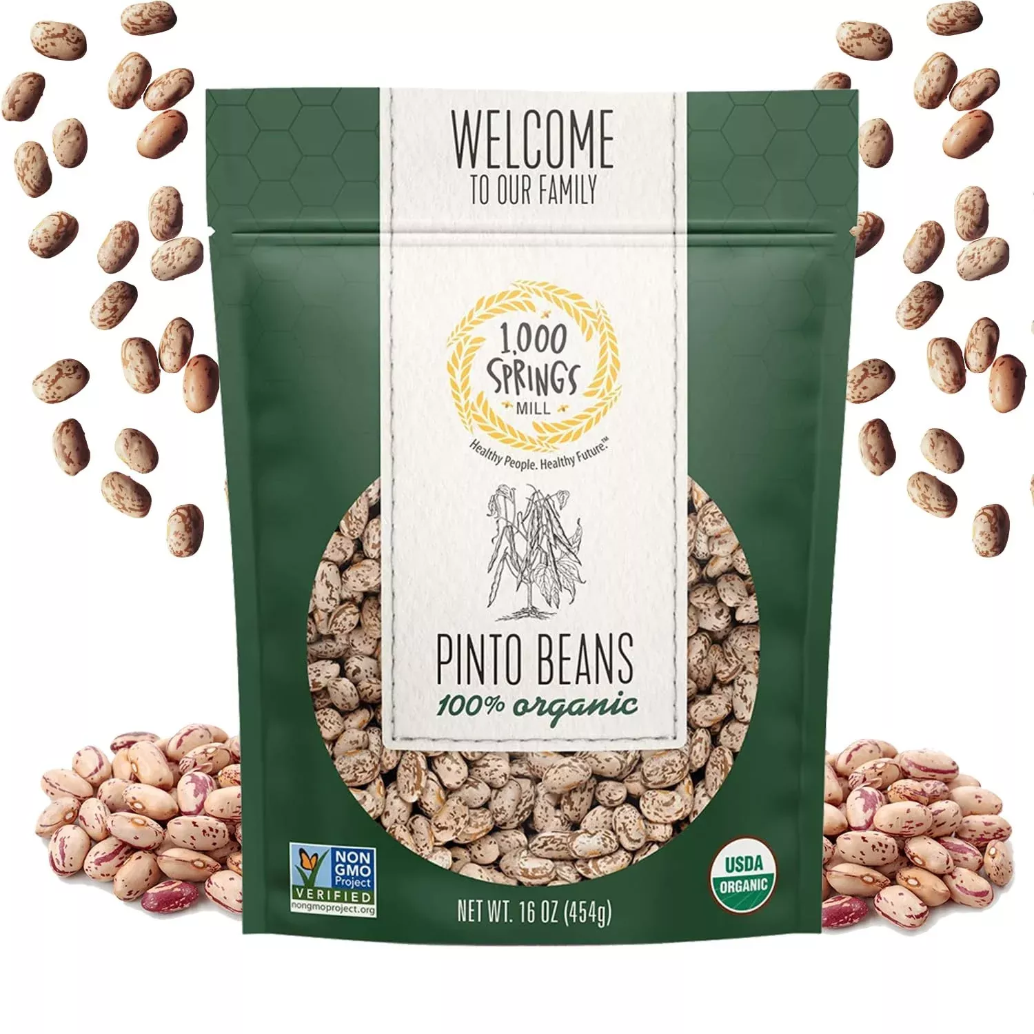 1000-springs-mill-organic-pinto-beans 1000 Springs Mill - Organic Pinto Beans