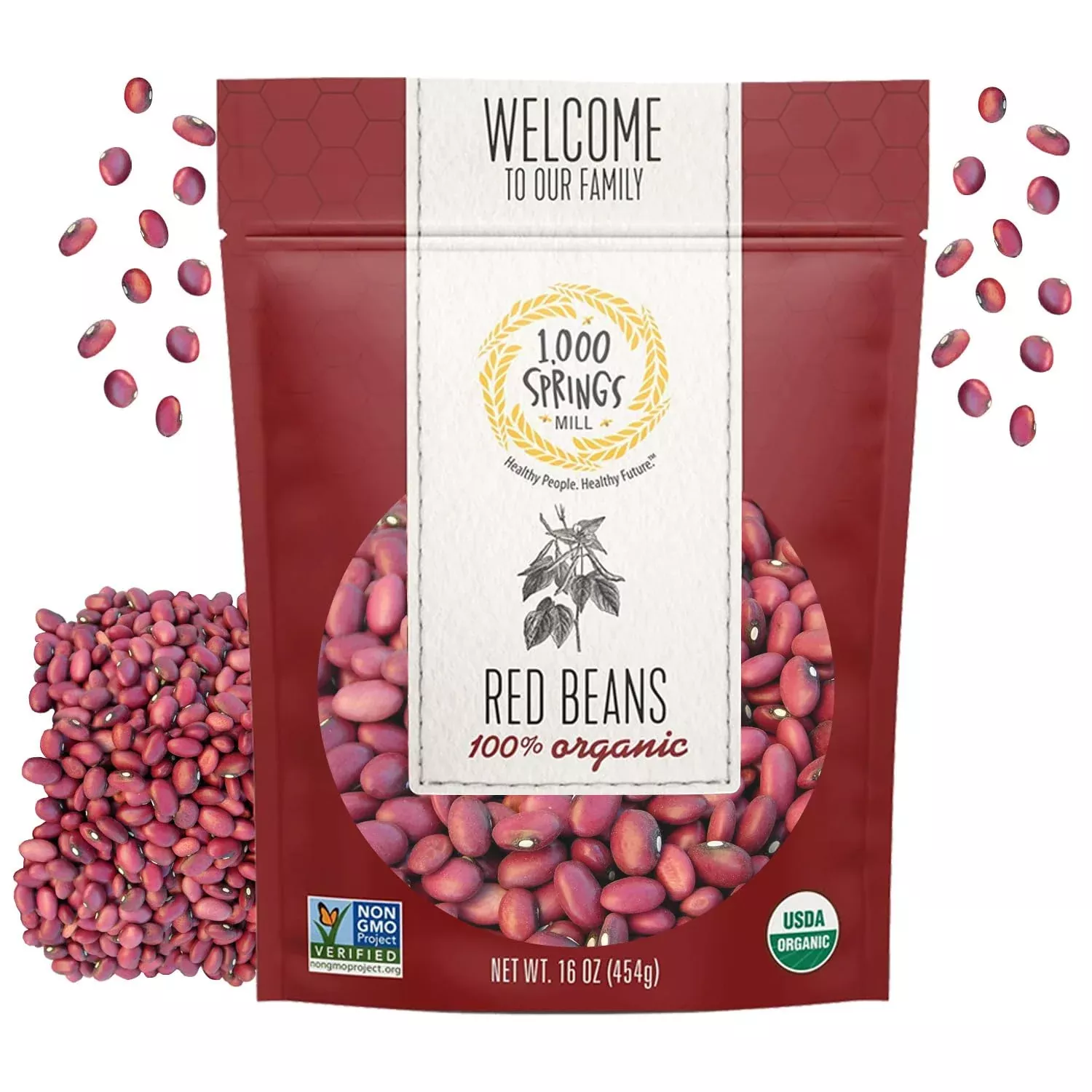 1000-springs-mill-organic-red-beans 1000 Springs Mill - Organic Red Beans