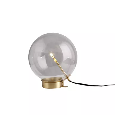 11-brass-iron-globe-table-lamp 11" Brass Iron Globe Table Lamp