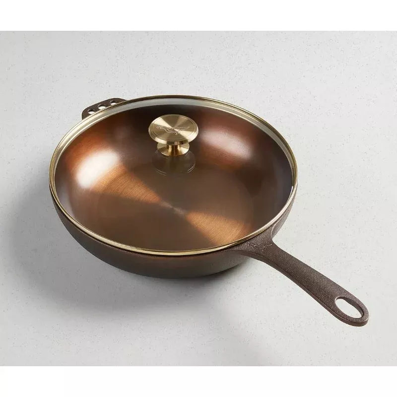 #11 Deep Skillet With Glass Lid
