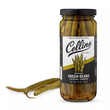 12-oz-gourmet-pickled-green-beans-by-collins 12 oz. Gourmet Pickled Green Beans by Collins