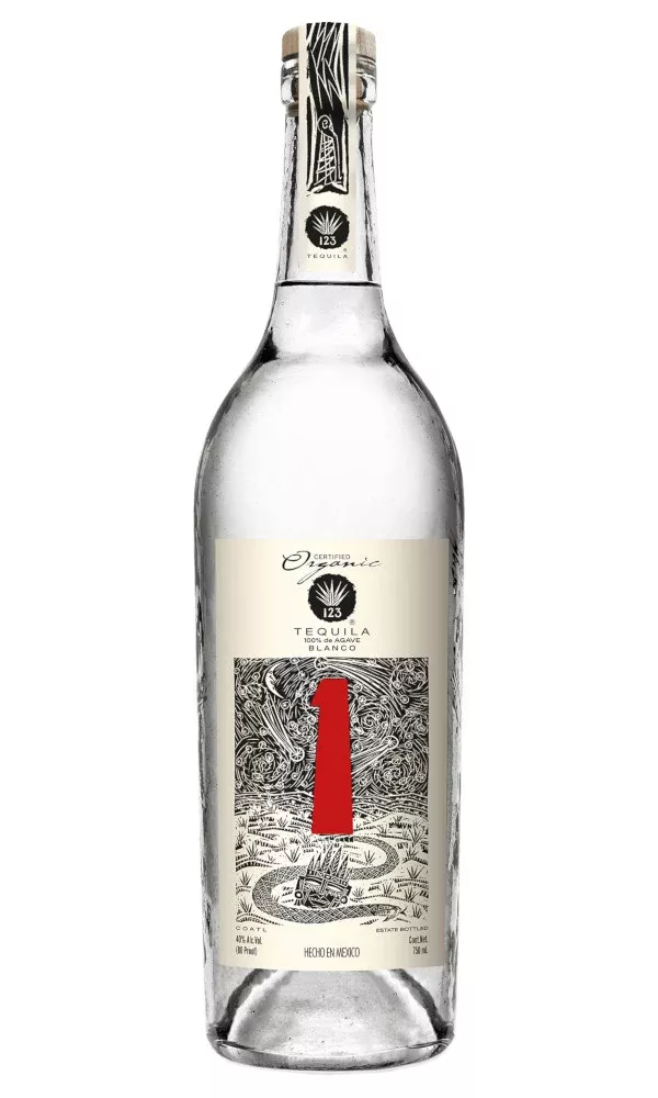 123-organic-blanco-uno-tequila-750ml 123 Organic Blanco (Uno) Tequila 750ml