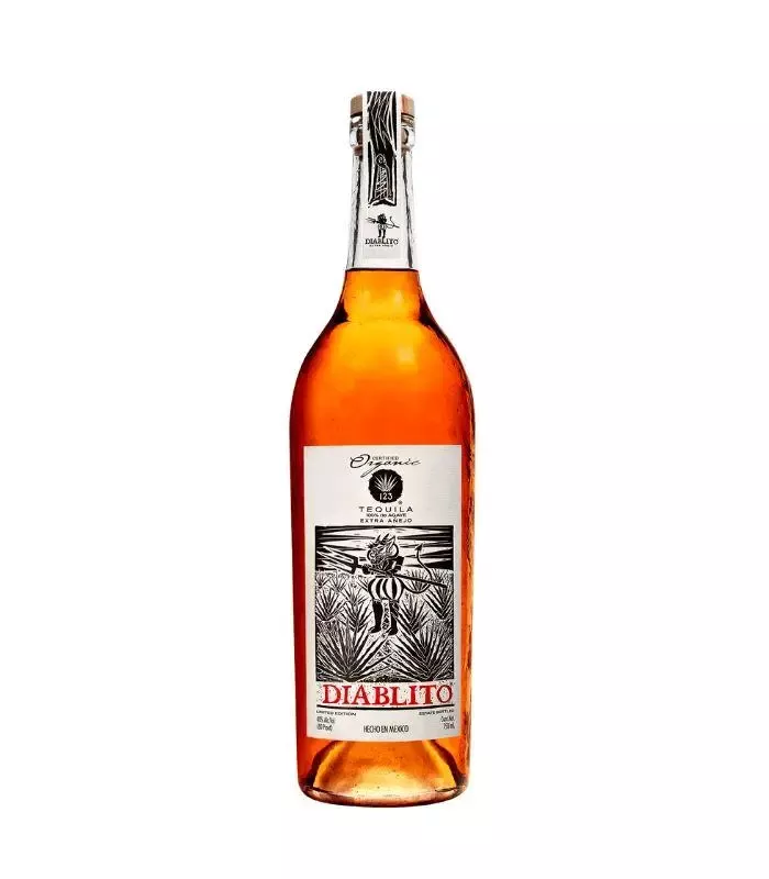 123-organic-diablito-extra-anejo-750ml 123 Organic Diablito Extra Anejo 750mL