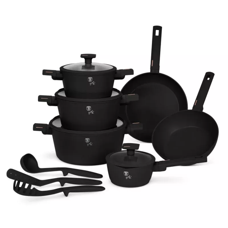 15-piece-kitchen-stackable-cookware-set-monaco 15-Piece Kitchen Stackable Cookware Set Monaco