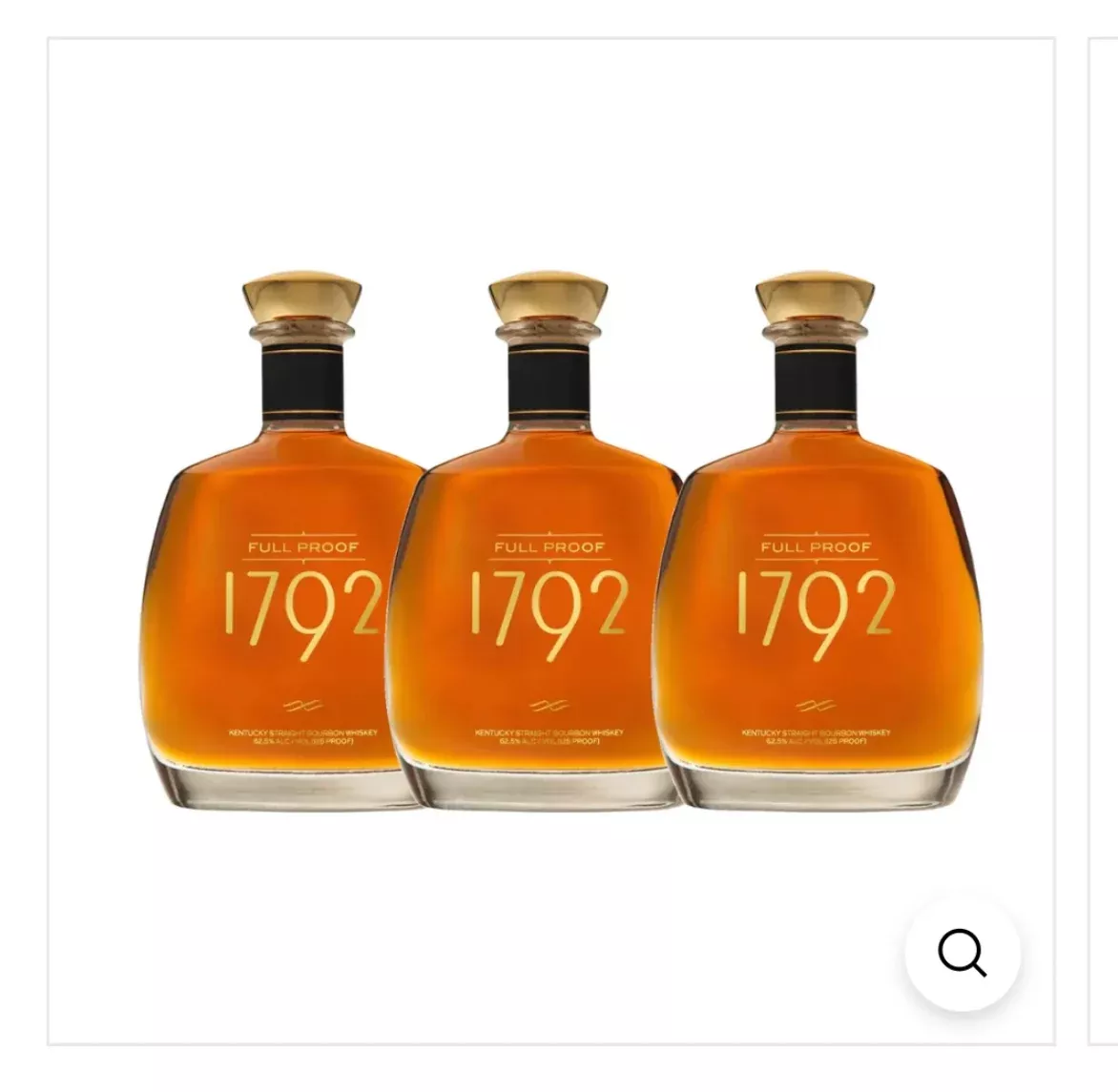 1792-full-proof-bourbon-whiskey-3-pack-750ml 1792 Full Proof Bourbon Whiskey, 3 Pack - 750ML