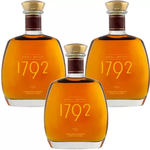 1792-small-batch-kentucky-straight-bourbon-whiskey-3-bottles-bundle 1792 Small Batch Kentucky Straight Bourbon Whiskey 3 Bottles Bundle