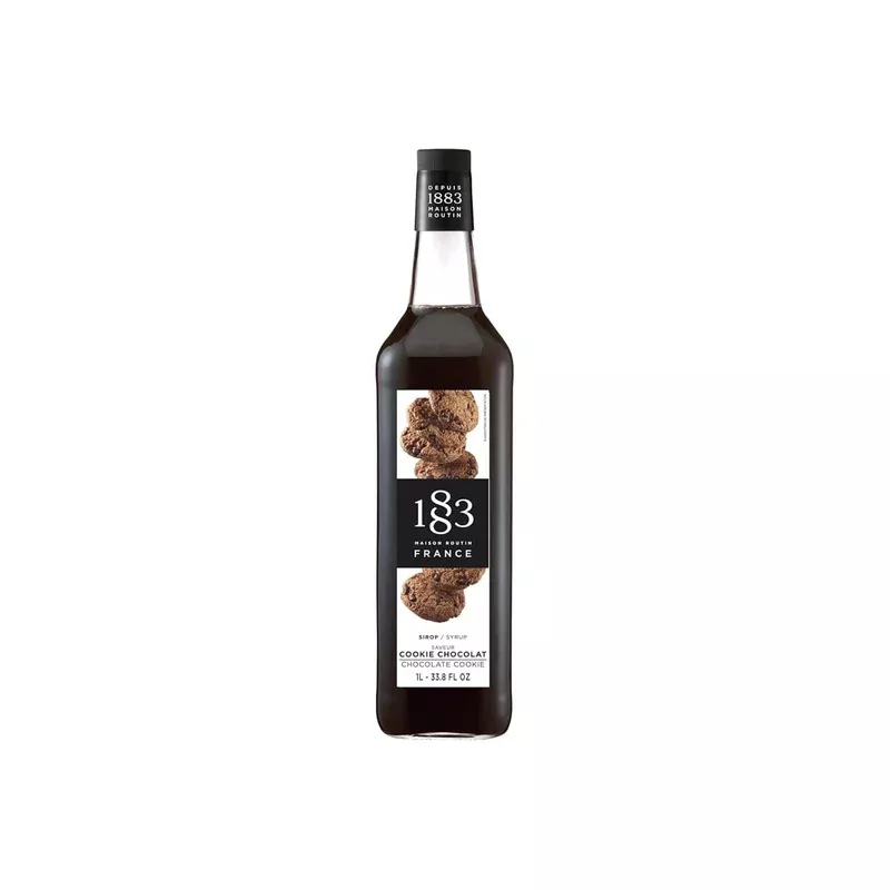 1883-chocolate-cookie-syrup-1l-glass 1883 Chocolate Cookie Syrup 1L Glass