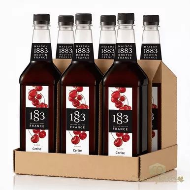 1883-maison-routin-cherry-syrup-1lt-33-81oz-6-case 1883 Maison Routin Cherry Syrup 1LT/33.81oz (6/Case)