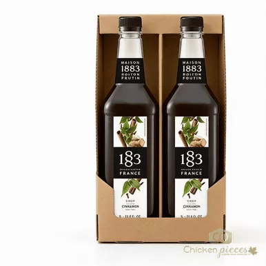 1883-maison-routin-coffee-chai-latte-syrup-1lt-33-81oz-2-case 1883 Maison Routin Coffee Chai Latte Syrup 1LT/33.81oz (2/Case)