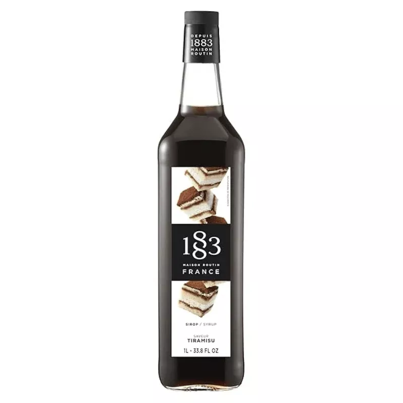 1883-maison-routin-tiramisu-syrup-glass-1-liter 1883 Maison Routin Tiramisu Syrup Glass, 1 Liter