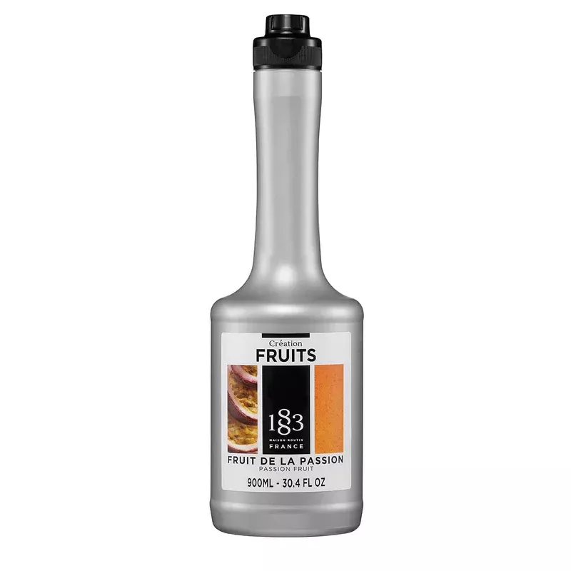 1883 Passion Fruit Puree 1L Bottle