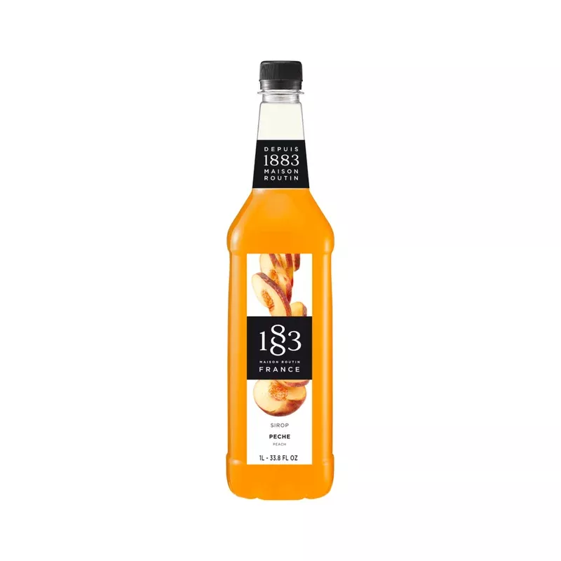 1883 Peach Syrup (1000ml/33.8oz)