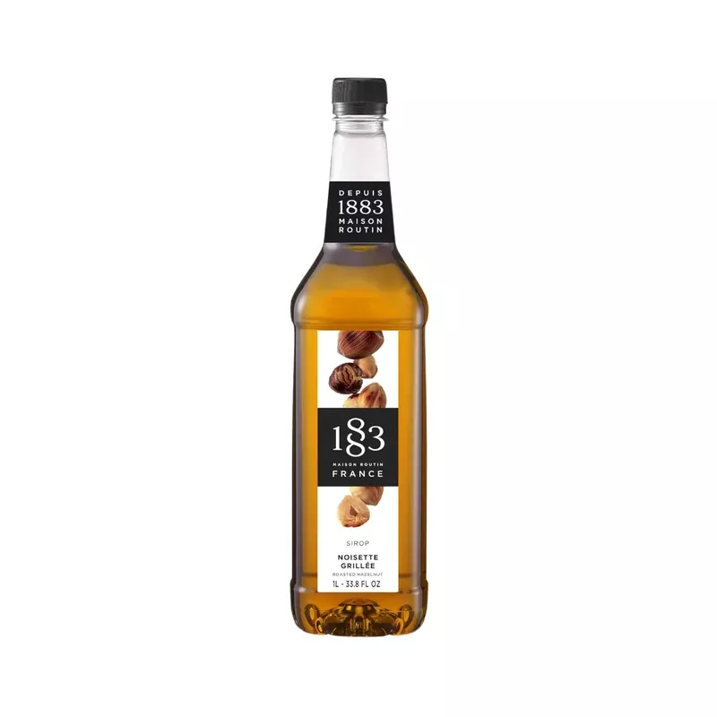 1883 Roasted Hazelnut Syrup (1000ml/33.8oz)