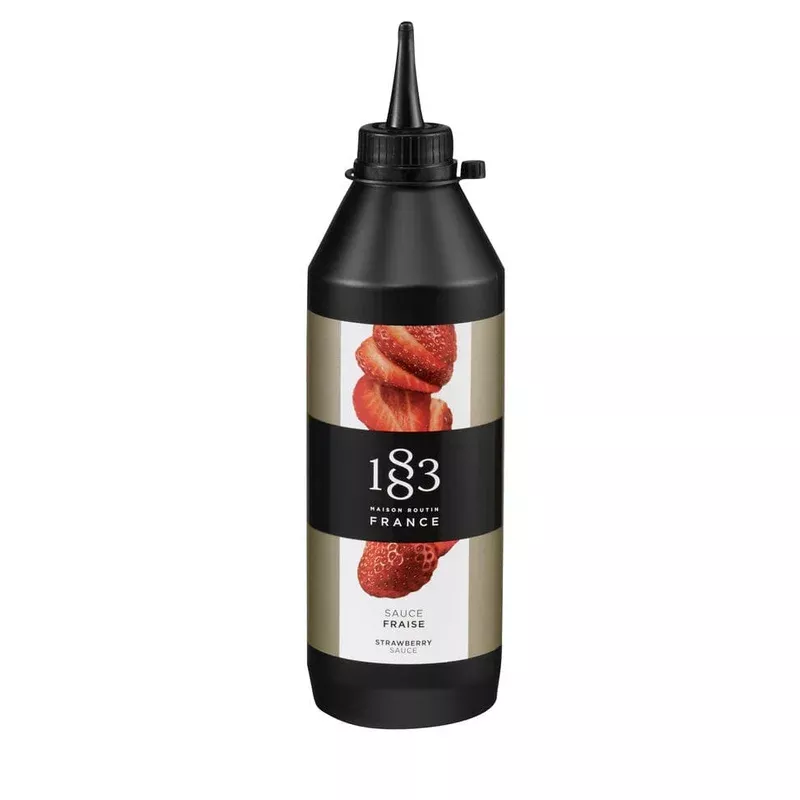 1883 Strawberry Sauce 500mL Squeeze Bottle
