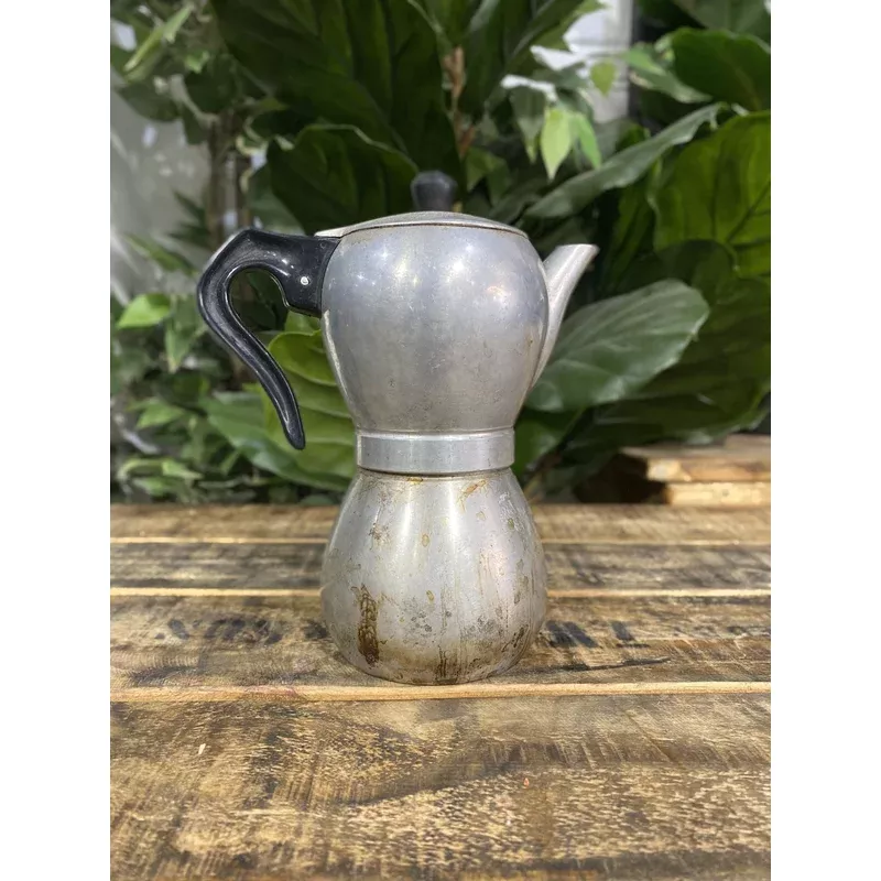 1950s Aluminium Moka Pot Coffee Connoisseurs Collector Item