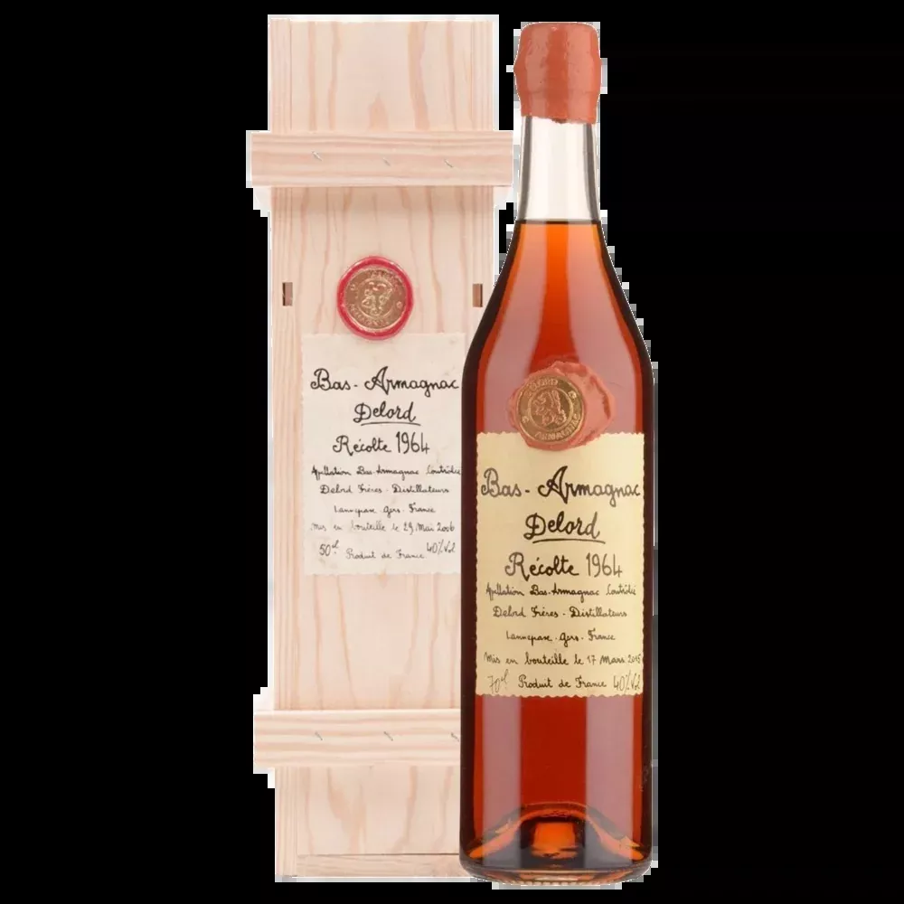 1964 Delord Bas Armagnac 40% 700ml