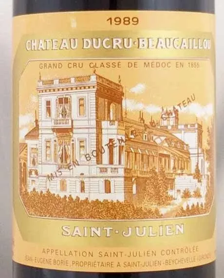 1989-chateau-ducru-beaucaillou-st-julien 1989 Chateau Ducru Beaucaillou - St. Julien