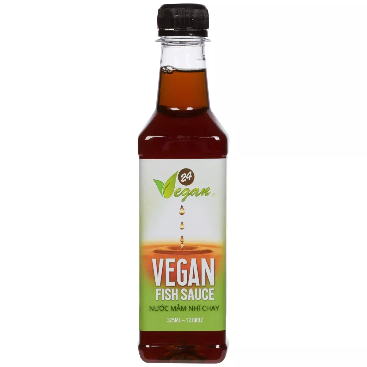 24Vegan Fish Sauces Premium Plant-Based Seasoning Sauce, All-Purpose Instant Flavor Boost, Gluten Free Fish Sauce, Gluten Free S