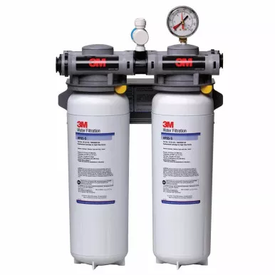 3m-cuno-ice265-s-two-cartridge-filter-system-with-shut-off-valve-3-microns 3M Cuno ICE265-S Two-cartridge Filter System with Shut Off Valve, 3 Microns