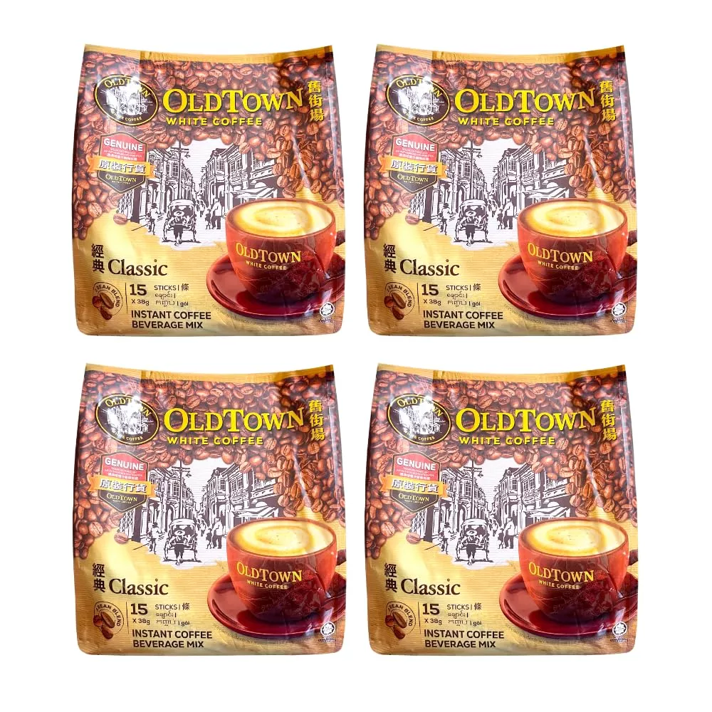 4-pack-old-town-white-coffee-3-in-1-classic-60-sticks-free-4-extra 4 Pack Old Town White Coffee 3 In 1 Classic ( 60 Sticks ) Free 4 Extra