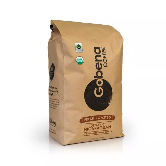 5lb-fair-trade-organic-certified-nicaraguan-whole-bean-dark-roast-coff 5Lb Fair Trade Organic Certified Nicaraguan Whole Bean Dark Roast Coff