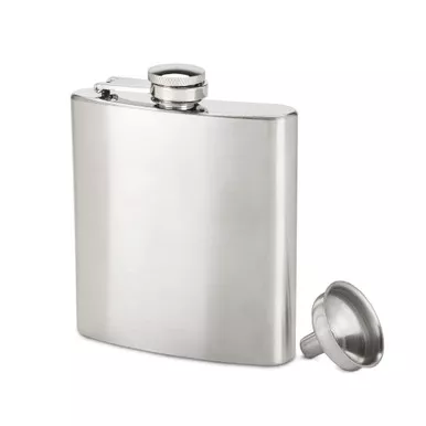 6oz-stainless-steel-flask-with-funnel 6oz Stainless Steel Flask with Funnel