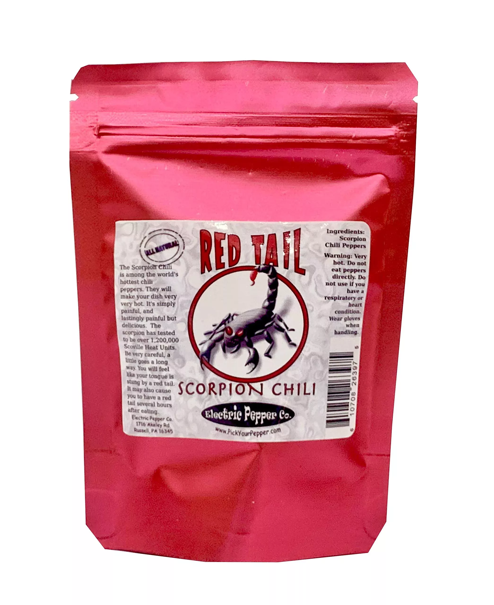 7-dried-whole-scorpion-chili-peppers-trinidad-moruga-hot-pepper-red-tail-2-free 7 Dried Whole Scorpion Chili Peppers Trinidad Moruga Hot Pepper Red Tail +2 Free