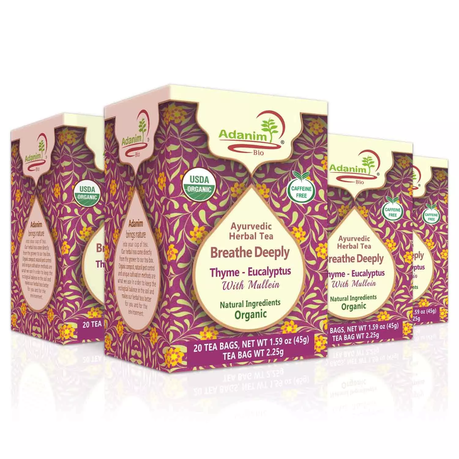adanim-bio-thyme-tea-value-pack-80-teabags-with-organic-mullein-leaf-eucalyptus- Adanim Bio Thyme Tea, Value Pack 80 Teabags With Organic Mullein Leaf And Eucalyptus Tea, Enhanced Respiratory And Lung Health, Caffeine Free Thyme Tea Bags