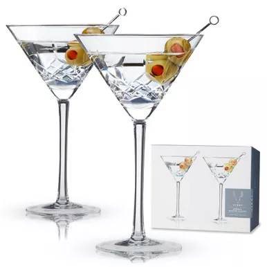 admiral-martini-glasses-by-viski Admiral Martini Glasses by Viski