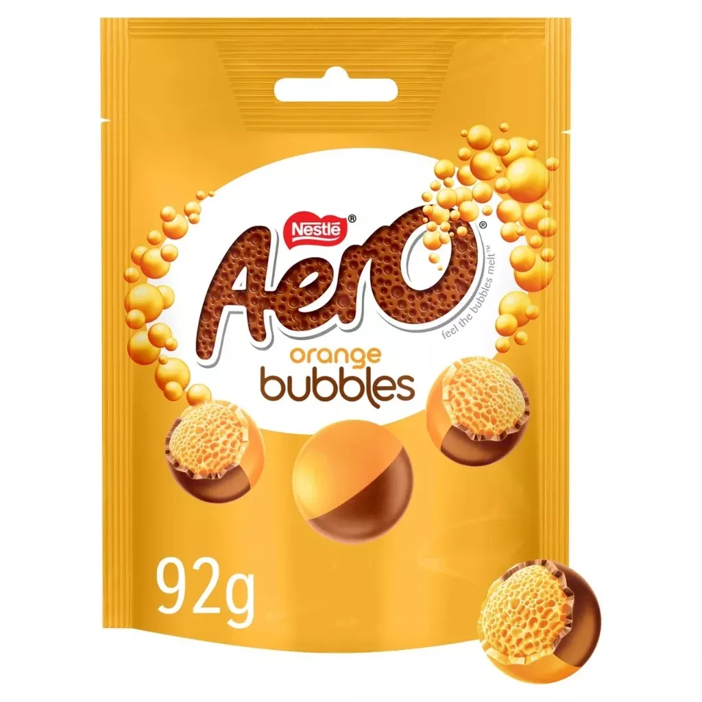 Aero Bubbles Orange Pouch 92g