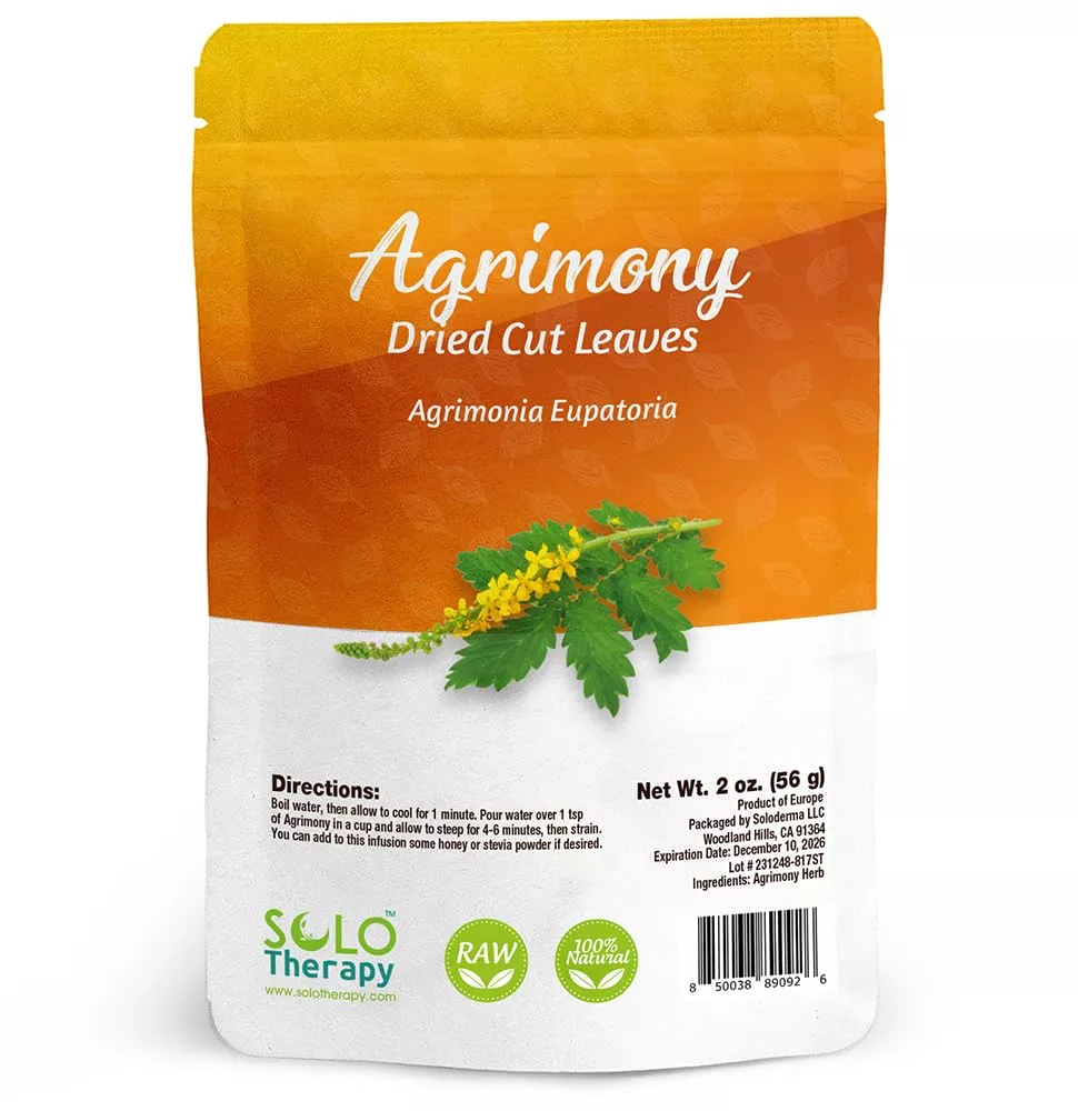 agrimony-herb-cut-sifted-56-grams-agrimony-tea-agrimony-herb-witchcraft-herbal-t Agrimony Herb Cut And Sifted - 56 Grams - Agrimony Tea - Agrimony Herb Witchcraft - Herbal Tea - Resealable Bag - 56 Grams - Premium Quality (Agrimony Herb)