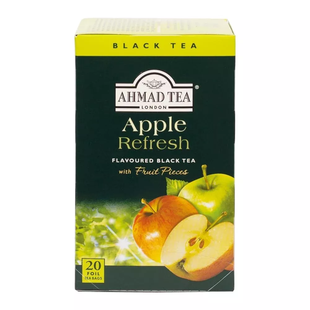 ahmad-tea-black-tea-apple-refresh-teabags-20-ct-pack-1-caffeinated-sugar-free Ahmad Tea Black Tea, Apple Refresh Teabags, 20 Ct (Pack Of 1) - Caffeinated & Sugar-Free