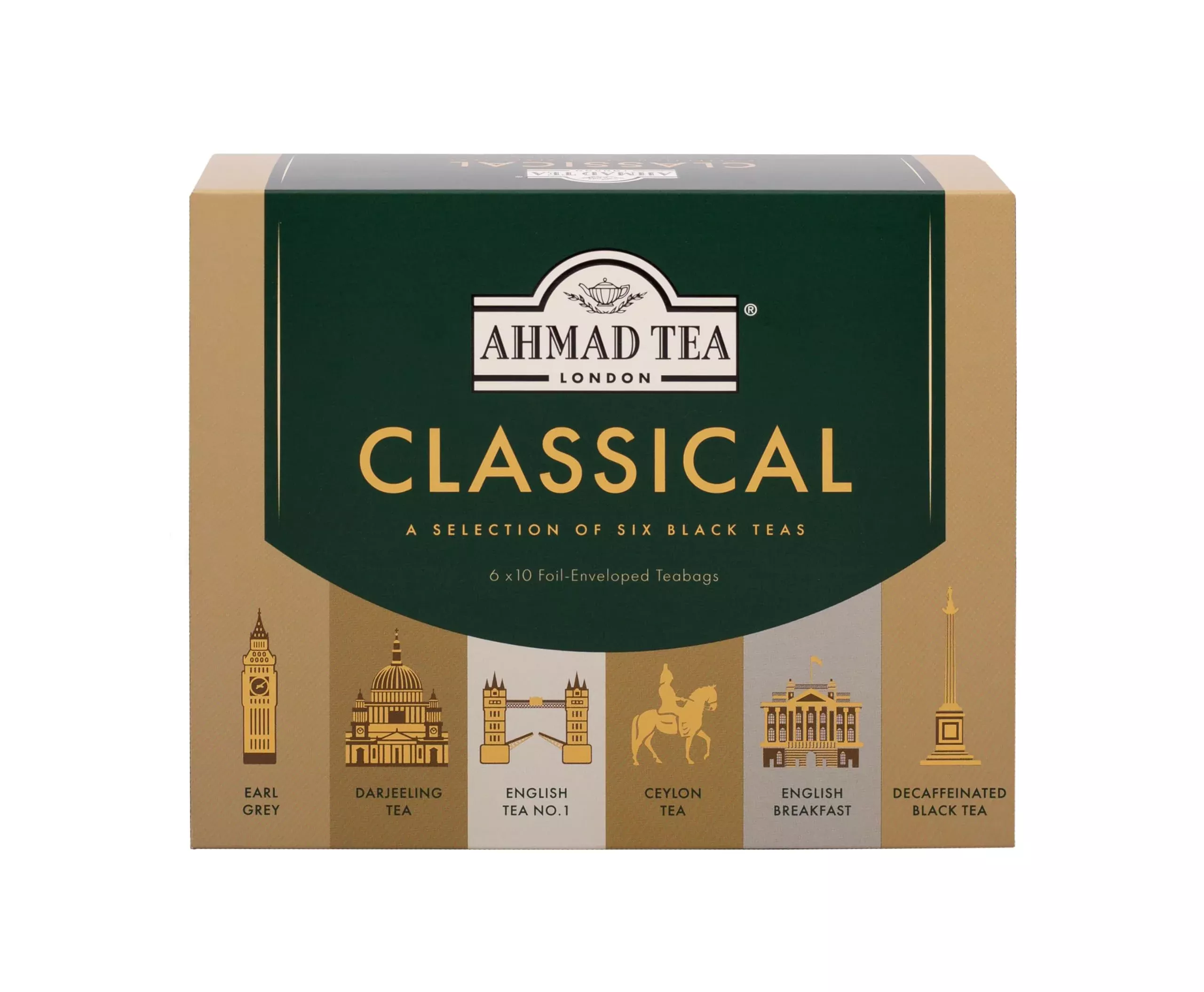 ahmad-tea-black-tea-classic-selection-pack-teabags-60-foil-teabags-caffeinated-d Ahmad Tea Black Tea, Classic Selection Pack Teabags, 60 Foil Teabags - Caffeinated, Decaffeinated, & Sugar-Free