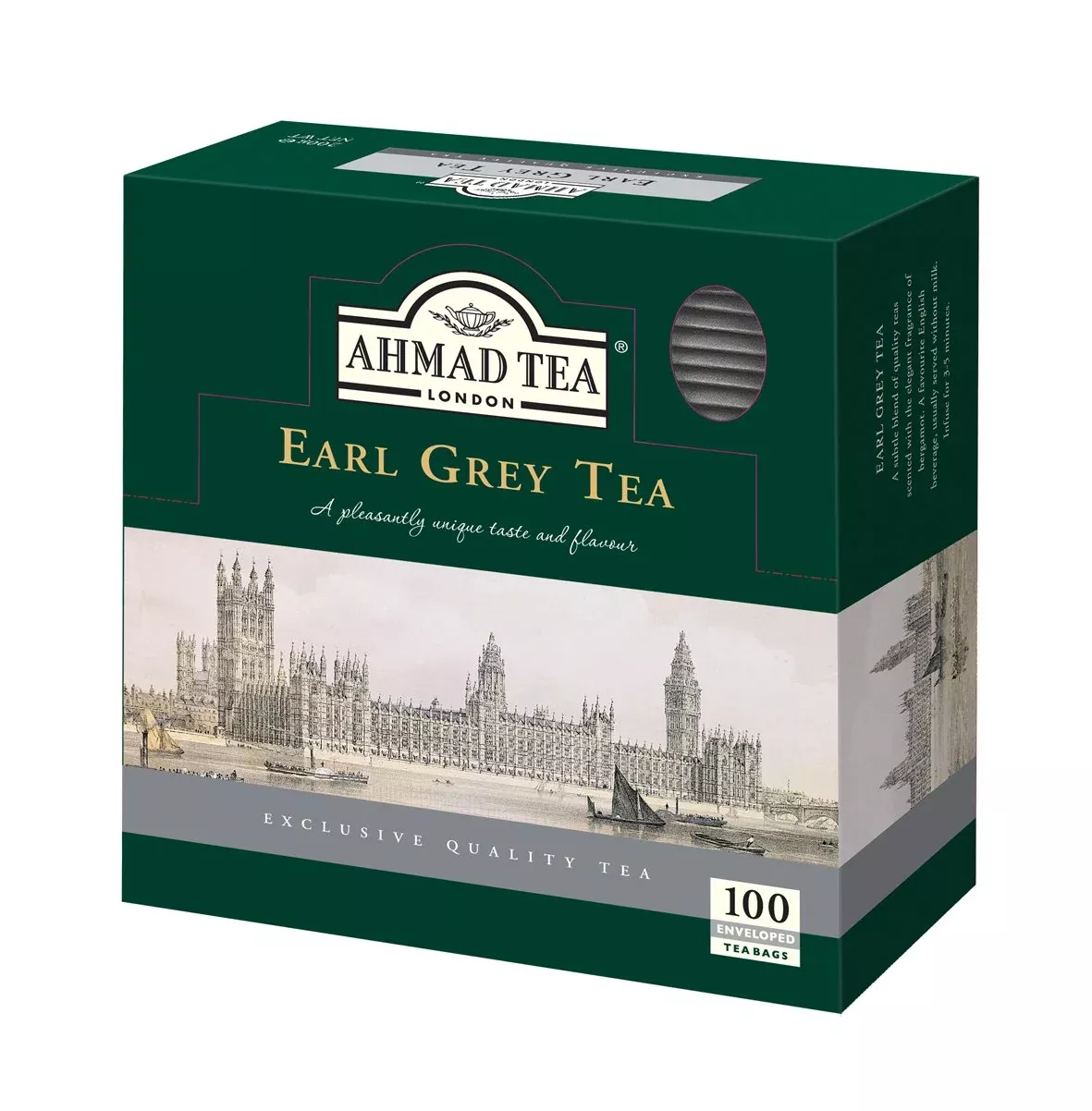 ahmad-tea-black-tea-earl-grey-teabags-100-ct-pack-12-caffeinated-sugar-free Ahmad Tea Black Tea, Earl Grey Teabags, 100 Ct (Pack Of 12) - Caffeinated And Sugar-Free