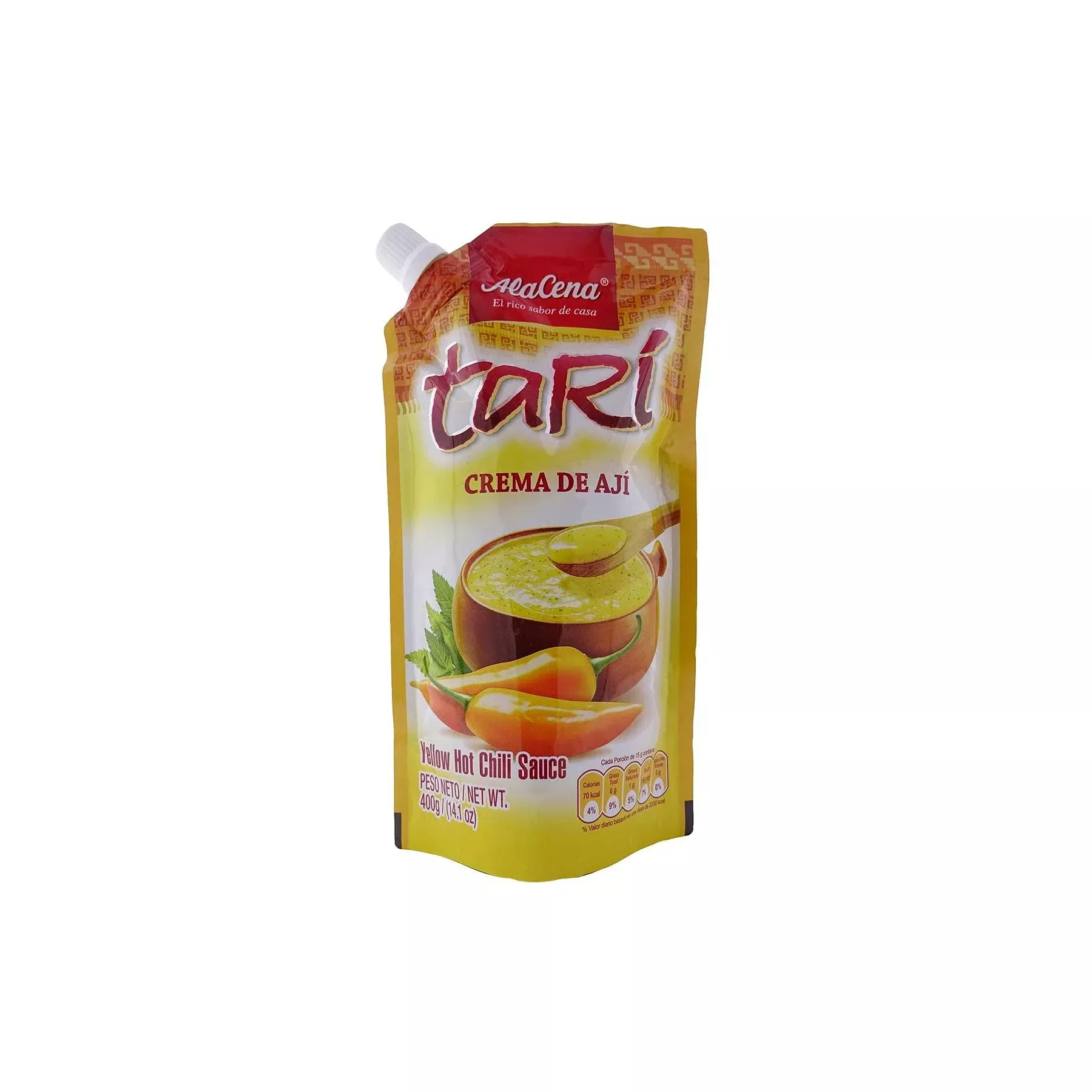 alacena-crema-de-aji-tari-peruvian-sauce-400-gr-family-size Alacena Crema De Aji Tari / Peruvian Sauce 400 Gr. Family Size