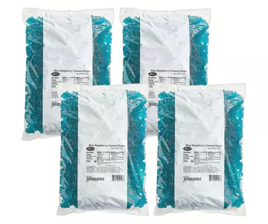 Albanese Raspberry Gummi Bears 5 lb. - 4/Case