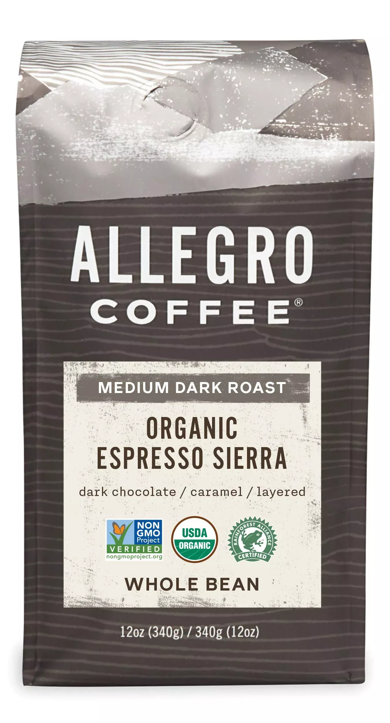 allegro-coffee-organic-espresso-sierra-whole-bean-coffee-12-oz Allegro Coffee Organic Espresso Sierra Whole Bean Coffee, 12 Oz