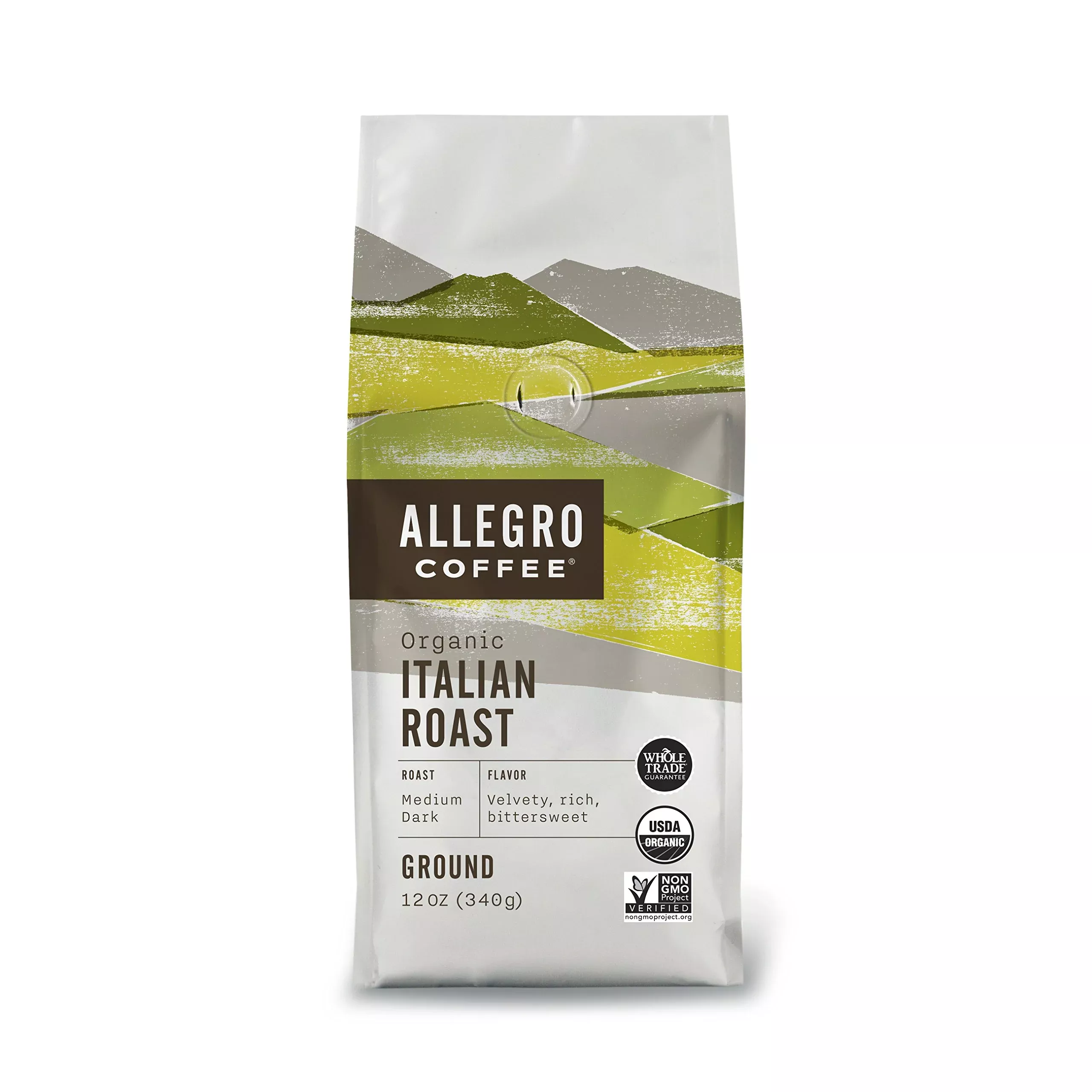 allegro-coffee-organic-italian-roast-ground-coffee-12-oz Allegro Coffee Organic Italian Roast Ground Coffee, 12 Oz
