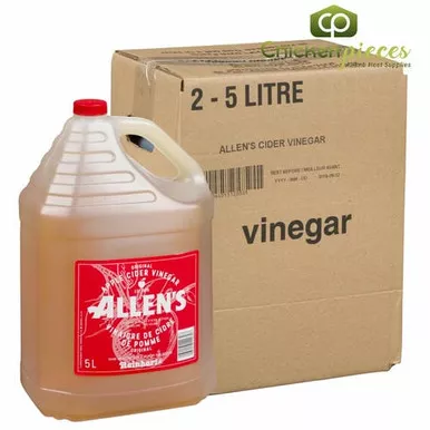 allens-vinegar-apple-cider-5l-1-3gal-2-case-canadian-made Allens Vinegar Apple Cider 5L/1.3Gal (2/Case)-Canadian Made
