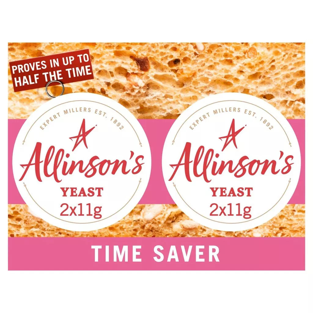 allinson-s-time-saver-yeast-22g Allinson's Time Saver Yeast 22g