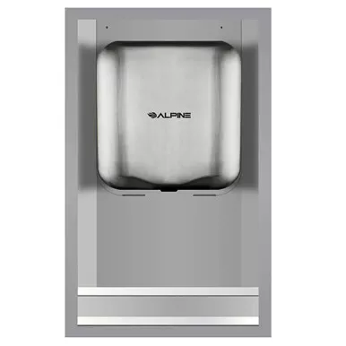 alpine-industries-recess-kit-hemlock-hand-dryer-brushed-stainless Alpine Industries Recess Kit for Hemlock Hand Dryer - Brushed Stainless