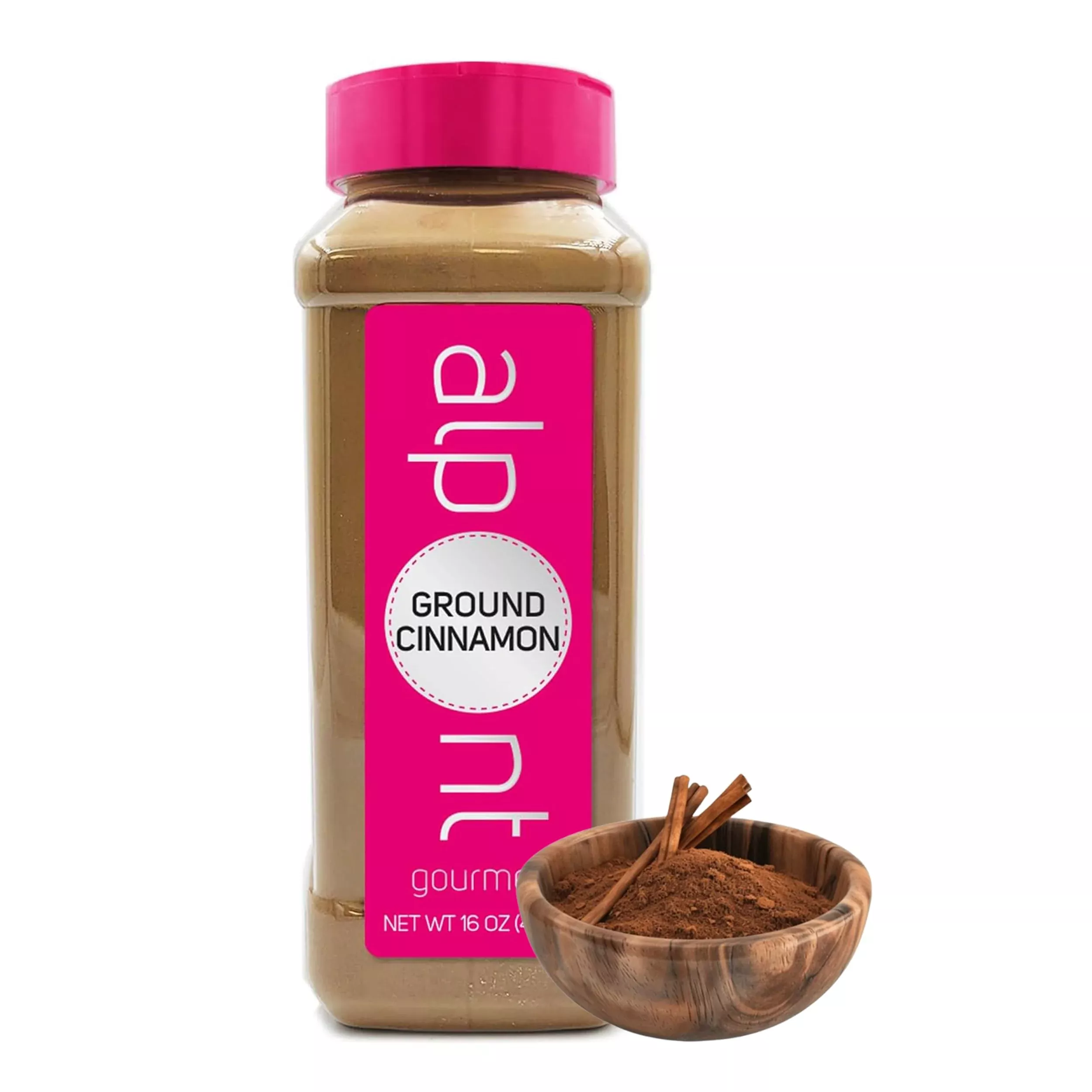 alpont-gourmet-ground-cinnamon-16-oz-453g-all-natural-non-gmo-packed-to-keep-it- Alpont Gourmet Ground Cinnamon 16 Oz (453G), All Natural, Non-Gmo, Packed To Keep It Fresh, Premium Quality