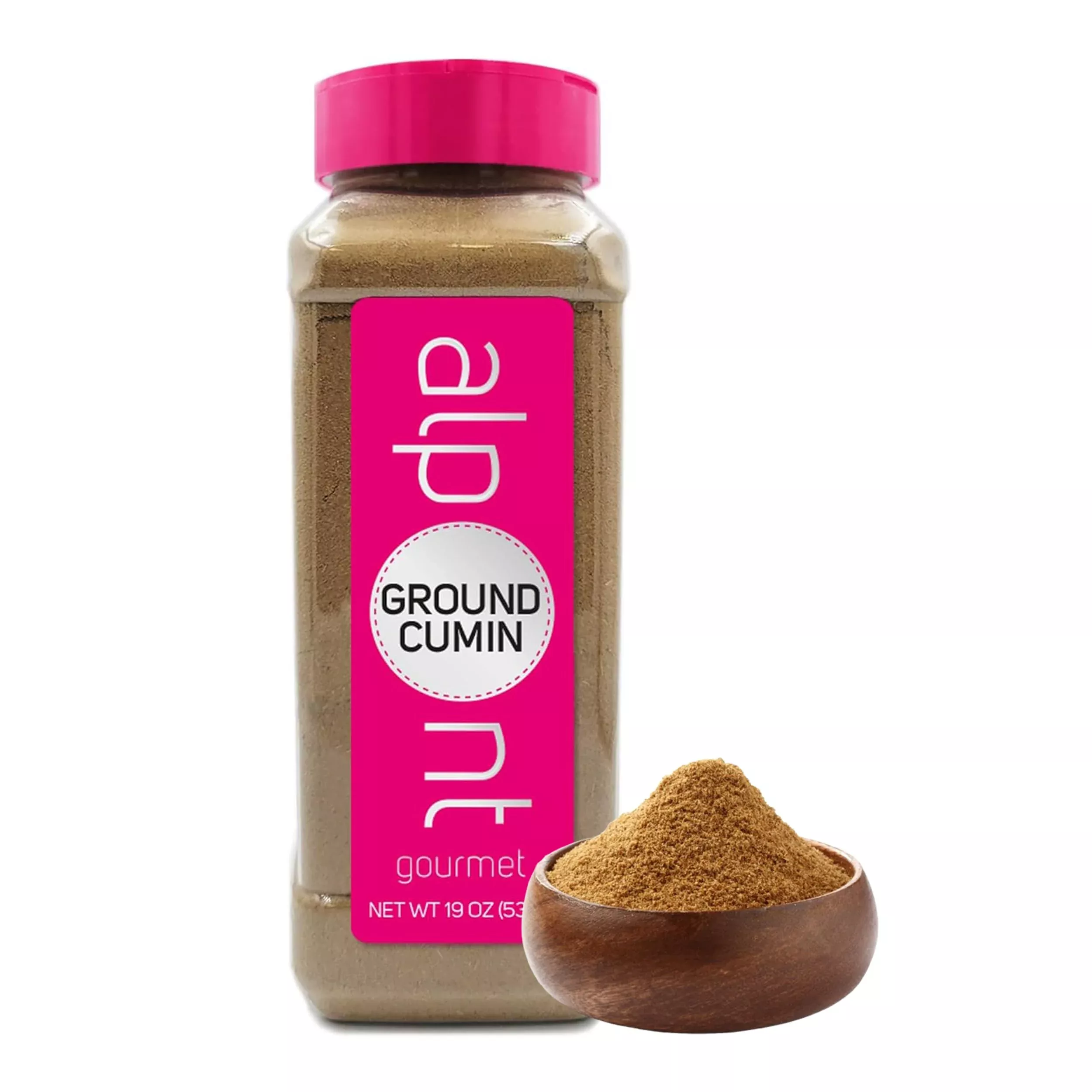 alpont-gourmet-ground-cumin-19oz-538g-all-natural-non-gmo-packed-to-keep-it-fres Alpont Gourmet Ground Cumin - 19Oz (538G), All Natural, Non-Gmo, Packed To Keep It Fresh, Premium Quality