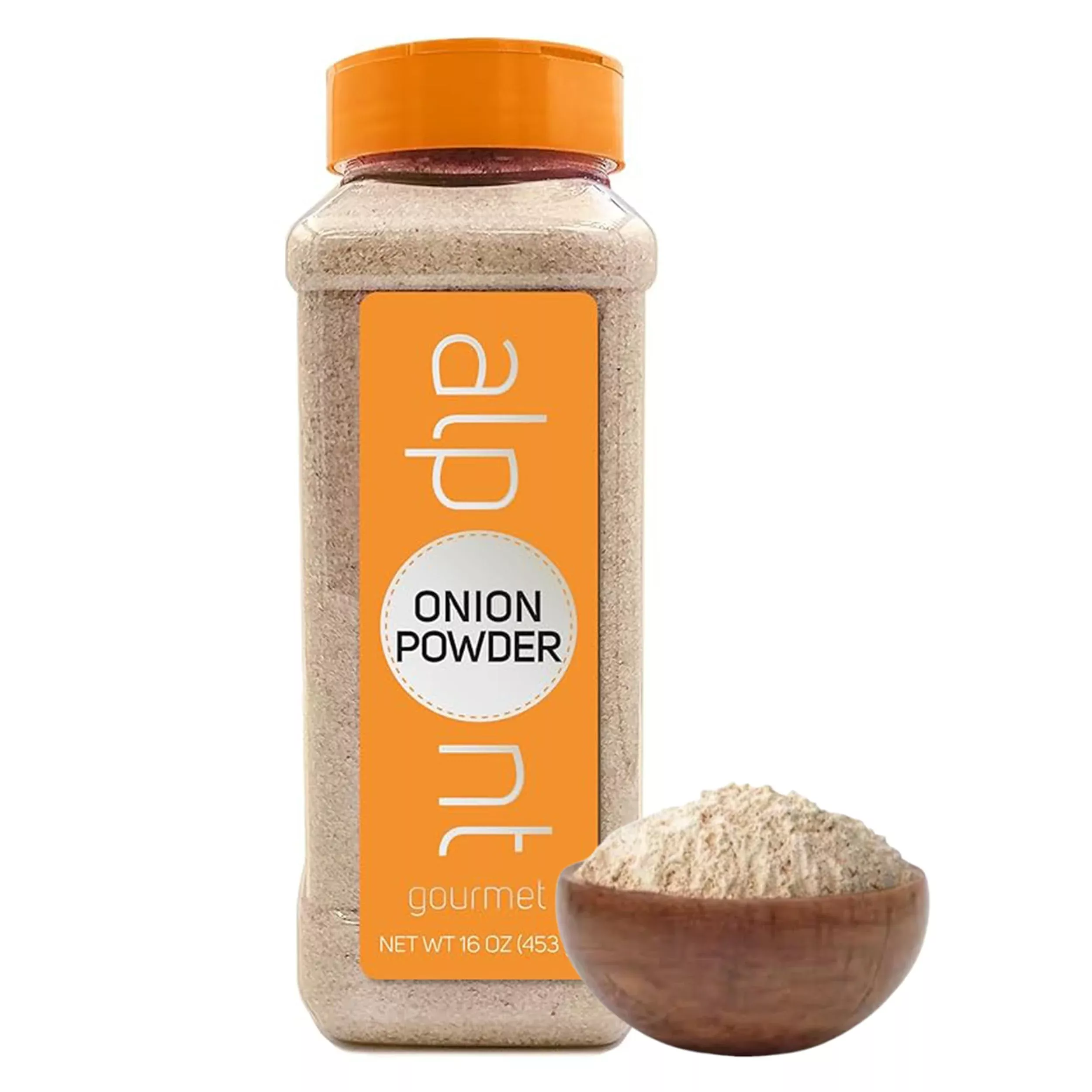 alpont-gourmet-onion-powder-16oz-453g-all-natural-non-gmo-packed-to-keep-it-fres Alpont Gourmet Onion Powder 16Oz (453G), All Natural, Non-Gmo, Packed To Keep It Fresh, Premium Quality