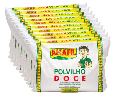 amafil-cassava-starch-doce-sweet-10-kg-22lbs-10-case-polvilho-doce-manioc-starch Amafil Cassava Starch Doce/Sweet 10 kg/22lbs (10-Case) - Polvilho Doce Manioc Starch for Brazilian Pastries