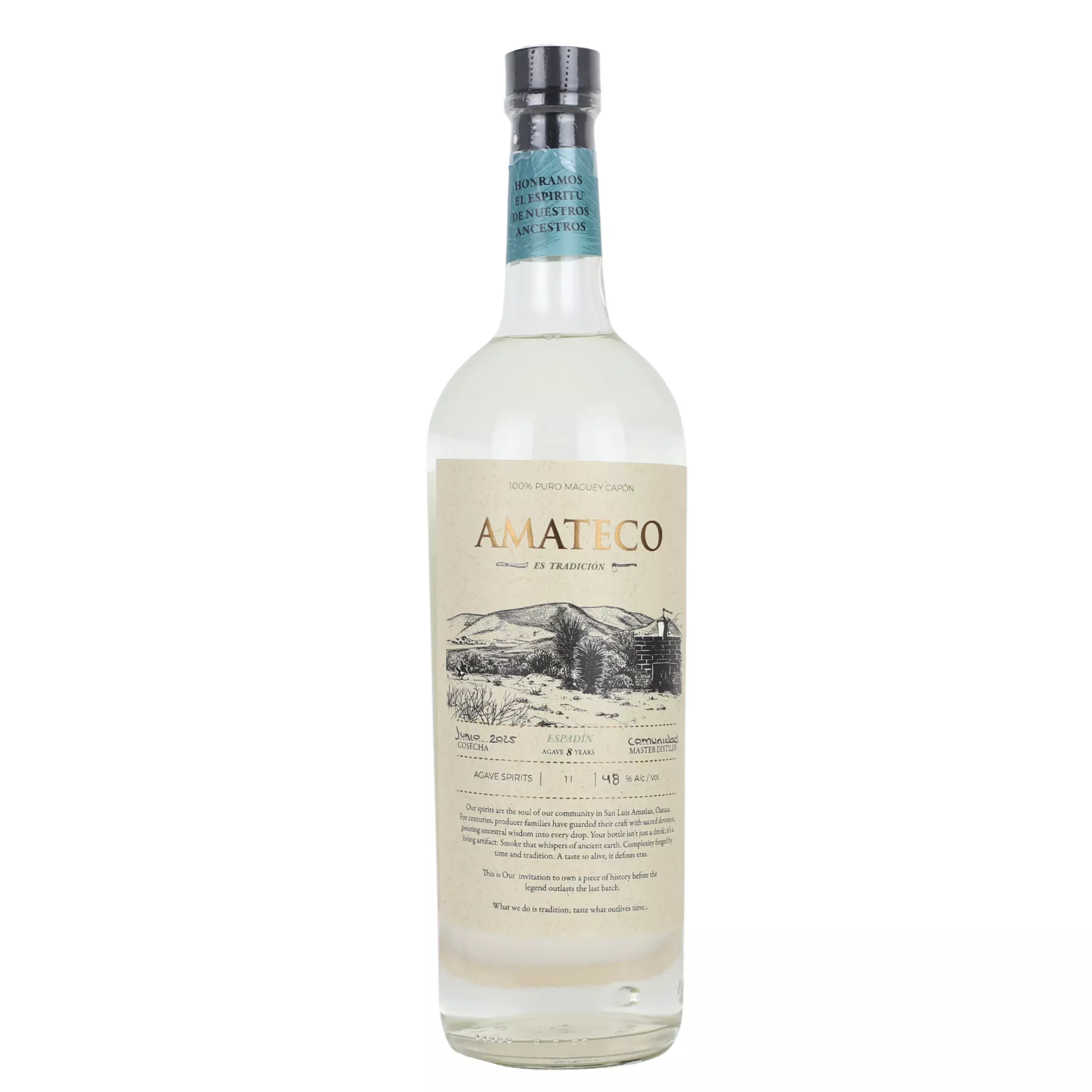 amateco-espadin-mezcal-1l Amateco Espadin Mezcal 1L