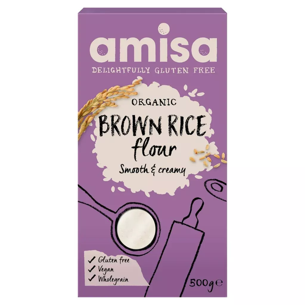 amisa-organic-gluten-free-brown-rice-flour-500g Amisa Organic Gluten Free Brown Rice Flour 500g