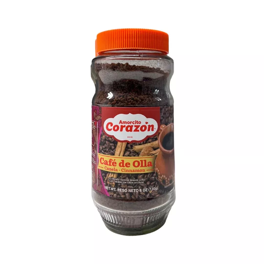 amorcito-coraz-n-traditional-mexican-instant-coffee-6-oz-170-g-caf-de-olla-with- Amorcito Corazón - Traditional Mexican Instant Coffee - 6 Oz (170 G) - Café De Olla With A Sweet Touch Of Cinnamon And Piloncillo
