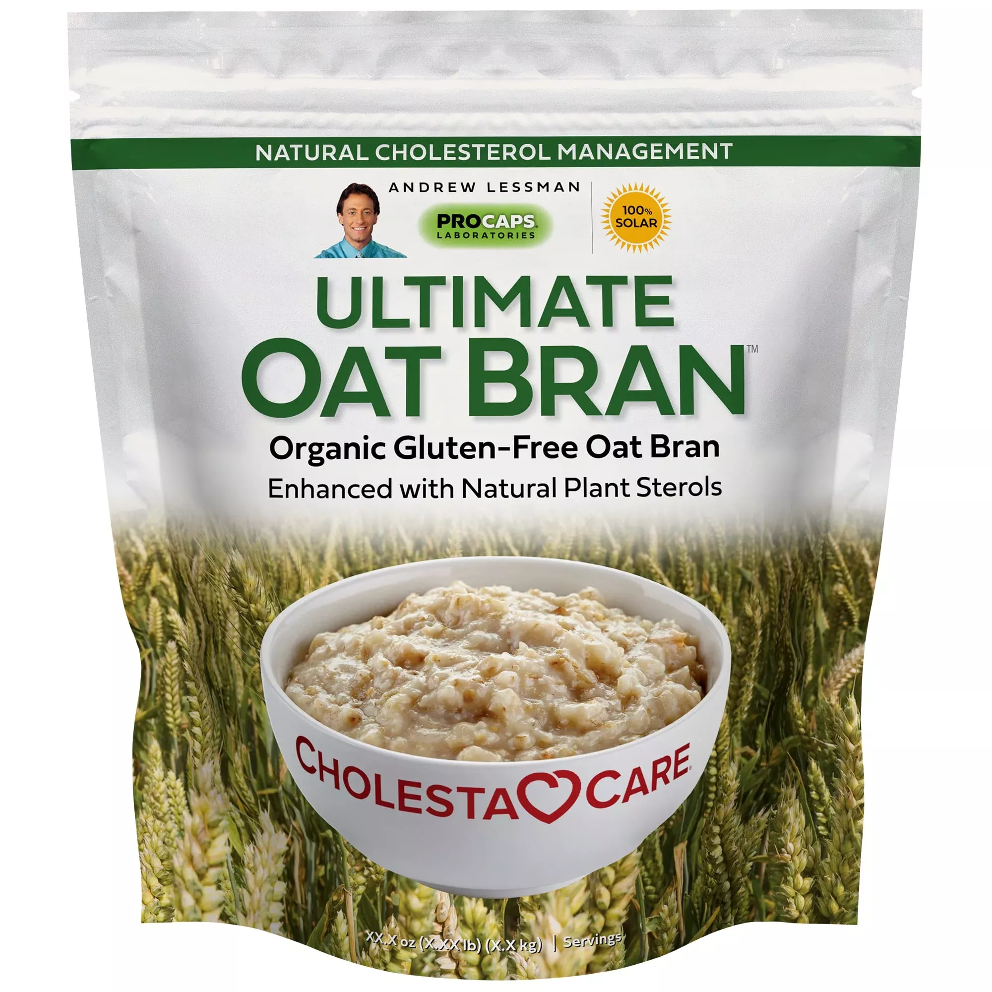 andrew-lessman-ultimate-oat-bran-60-servings-premium-organic-gluten-free-oat-bra Andrew Lessman Ultimate Oat Bran 60 Servings - Premium Organic, Gluten-Free Oat Bran, Heart-Healthy Fiber And Non-Gmo Sourced Ph